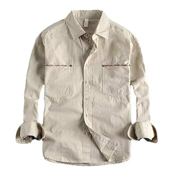 トップス 50s vintage cotton shirt 50s Towncraft cotton open collar shirt “Kasuri”